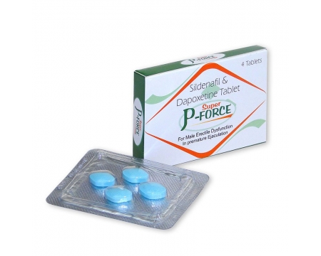 Una confezione da 4 pillole Super P Force
